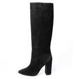 Linda suede, black