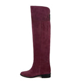 Mora suede, burgundy