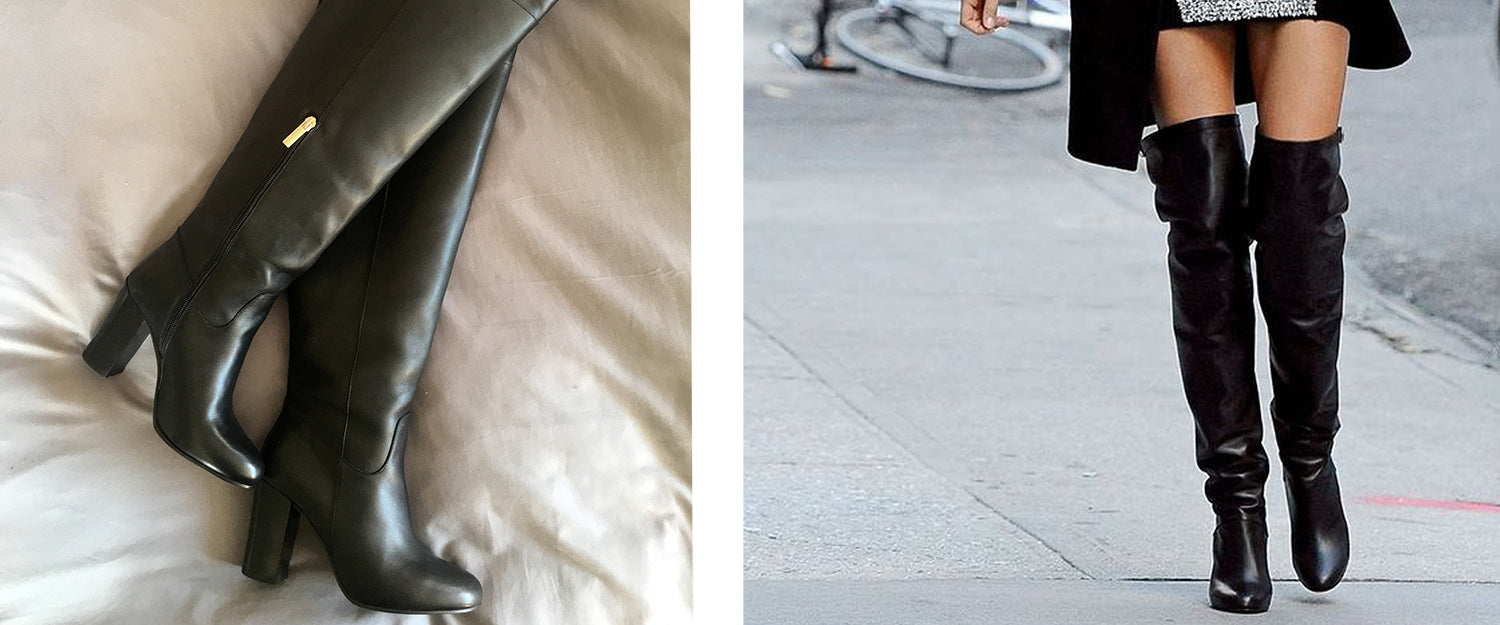 How to Wear Over-the-Knee Boots